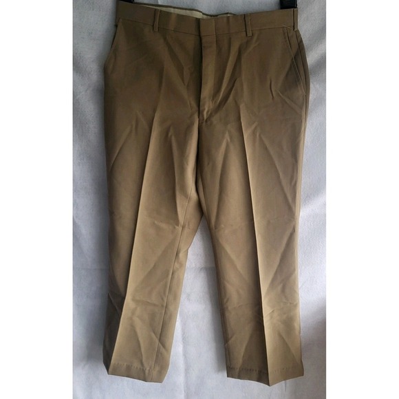 vintage john Alexander suit dress pants tan 36 made in usa - Picture 1 of 7